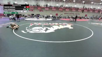 141 lbs Cons. Round 3 - Cale Stonitsch, Wisconsin-Whitewater vs Trevor Hedges, Eureka