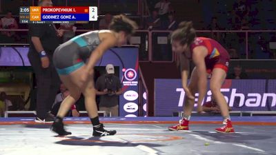 62 kg Ilona Prokopevniuk, UKR vs Ana Godinez, CAN