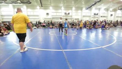 89 lbs Round Robin 3 - Madison Mulkey, Watkins Girls vs Harper Boggs, EP Rattlers-Girls