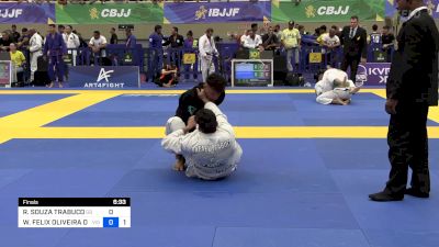 RAFAEL SOUZA TRABUCO vs WESLEY FELIX OLIVEIRA DA SILVA 2024 Brasileiro Jiu-Jitsu IBJJF