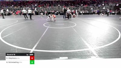 58.4-63.1 lbs Round Of 16 - River Stephens, Abilene Kids vs Aubrey Schmieding, Ofallon Little Panthers