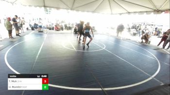 144 lbs Round Of 64 - Tristen Muk, Lb Westside Saints vs Umar Mundzir, Santa Clara Jets