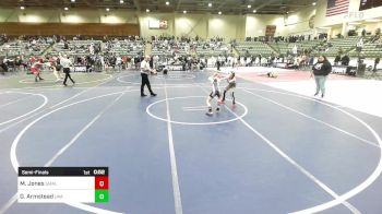 70 lbs Semifinal - Mackinley Jones, Small Town WC vs Gage Armstead, Lwa