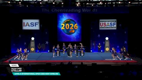 Galaxy Cheer - Stellar [2026 L6 International Open Coed Non Tumbling Semis] 2026 The Cheerleading Worlds