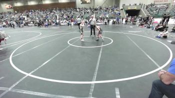 85 lbs Quarterfinal - Kayson Shamhart, 1 On 1 Fight Academy vs Gunnar Nelsen, No Team