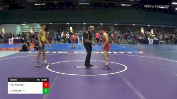 Match - Benjamin Aranda, Il vs Luke Mentzer, Pa