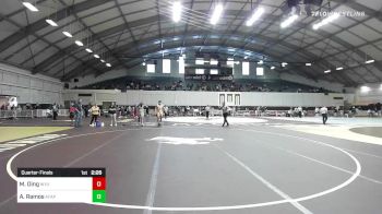 285 lbs Quarterfinal - Mason Ding, Wyoming vs Antonio Ramos, Air Force Academy Preparatory School