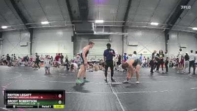 165 lbs Semis (4 Team) - Brody Robertson, Compound Wrestling Club vs Payton Legatt, Rountree Wrestling Academy