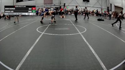 138 lbs Round 1 (6 Team) - Zion Borge, Team Shutt Garnett Trained vs Aidan Lee, Savage WA White