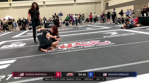 Charlie Martineau vs Madison Morales 2025 ADCC Orlando Open/Youth Trials