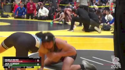 128 lbs Quarterfinal - Jack Albright, Dark Horse vs Anjelo Reyes, Mad-Town Wrestling Club