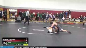 107 lbs Semifinal - Evan Slaughter, Cimarron Memorial vs Tyler Paul, Durango