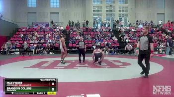 285 lbs Quarterfinal - Max Fisher, Montgomery Bell Academy vs Brandon Collins, Ensworth