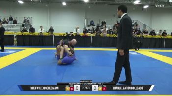 Emanuel Antonio Delgado vs Tyler Willem Schlomann 2026 Pan IBJJF Jiu-Jitsu No-Gi Championship