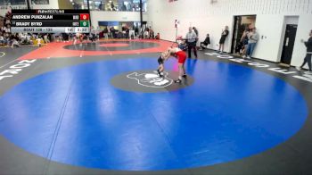 125 lbs Champ. Round 2 - Brady Byrd, Indiana Tech vs Andrew Punzalan, Wabash