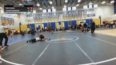 126 lbs 1st Place Match - Chazz Robinson, Victory Elite vs Roy Barak, Lake Highland Prep