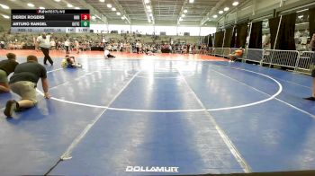 105 lbs Rr Rnd 1 - Derek Rogers, Indiana Outlaws Maroon vs Arturo Rangel, Team Gotcha