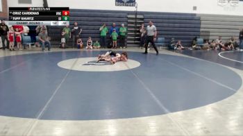 70 lbs Champ. Round 1 - Tuff Shurtz, Declo Stingers vs Cruz Cardenas, Weiser Wrestling Club