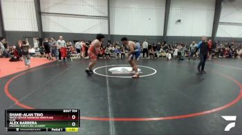 285 lbs Quarterfinal - Shane-Alan Tino, White Center Warriors Wrestling Club vs Alex Barrera, Prosser Wrestling Academy