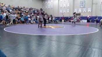 285 lbs Champ. Round 2 - Dion Stutts, Memphis Univ. Sch. vs Josiah McGee, Eastside