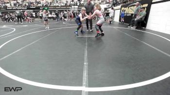 100-110 lbs Consolation - Weston Gilroy, Mojo Grappling Academy vs Sam Satterfield, Tulsa Blue T Panthers