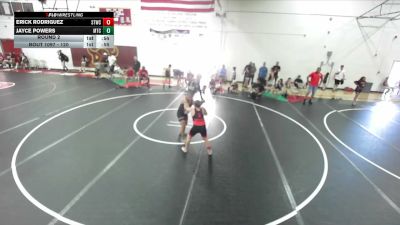 120 lbs Round 2 - Erick Rodriguez, Riverside Rascals vs Jayce Powers, MTC