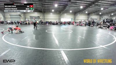 83 lbs Consi Of 16 #2 - William Craig, Cowboy Wrestling Club vs Keegan Pearce, Mat Assassins