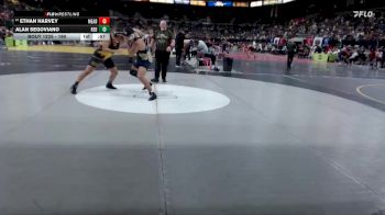 190 lbs Cons. Round 4 - Alan Segoviano, Redmond vs Ethan Harvey, Mead