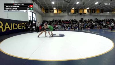 170 lbs Semifinal - Angela Salazar, Santa Ana vs Sophia Lopez, Upland