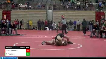 113 lbs Semifinal - Nicolas Keneson, Crown Point vs Tommy Frazier, Zionsville