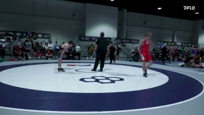 86 kg Cons. Rd Of 32 - Banks Love, Mustang Wrestling Club vs Giulio Traglia, Falcon Regional Training Center