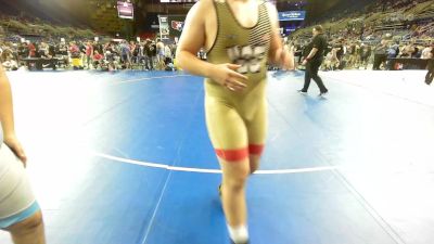 285 lbs Rnd Of 64 - Burak Bowers, WA vs Brayden Hill, KS