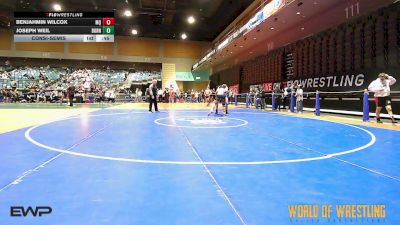 220 lbs Consolation - Benjahmin Wilcox, Mayo Quanchi vs Joseph Weil, Burns Oregon