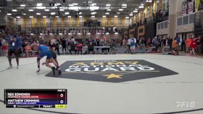 125 lbs Round 1 - Rex Edmonds, McDominate Training Center vs Matthew Crimmins, Sebolt Wrestling Academy