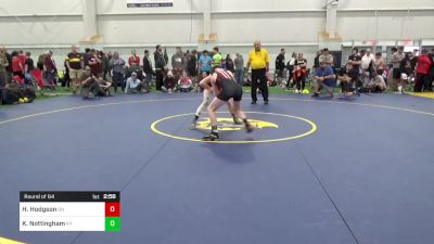 C-120 lbs Round Of 64 - Holden Hodgson, OH vs Kaiden Nottingham, KY