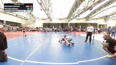 69 lbs Rr Rnd 3 - Matthew Pontano, Williamstown Mighty Braves ES vs William Carroll, Garden State Grapplers