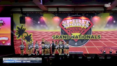 American Cheer - SR RED [2026 L4 Senior Coed - Small Day 3] 2026 Spirit Sports Grand Nationals