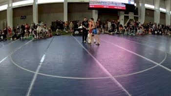 100 lbs Cons. Round 2 - Titus Pendleton, California vs Caleb Klotz, Colorado