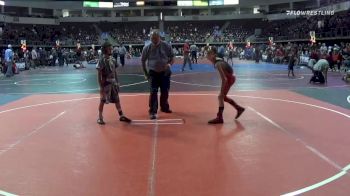 65 lbs Round Of 16 - Bryce Lance, Stout vs Achilles Jimenez, All Heart Youth Wrestling