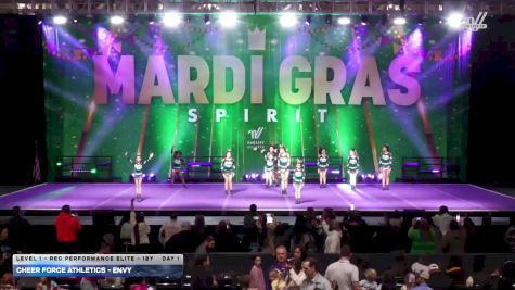 Cheer Force Athletics - Envy [2026 L1 - Rec Performance Elite - 12Y Day 1] 2026 Mardi Gras Grand Nationals