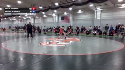 110 lbs Semifinal - Abigail Alvarado, Manchester vs Kellie Kennedy, Otterbein