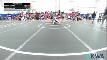 115 lbs Semifinal - Rhiley Coffey, Marlow Outlaws vs Aubrey Jardot, Perry Wrestling Academy