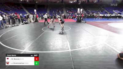 113 lbs Consolation - Brayden Boccia, Milford [MA] vs Jude Grammatico, Fairfield Warde