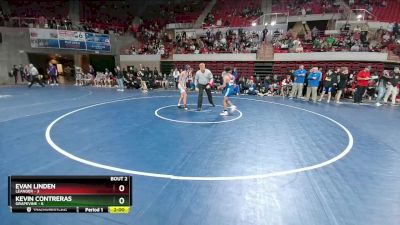 113 lbs Semis (4 Team) - Kevin Contreras, Grapevine vs Evan Linden, Leander