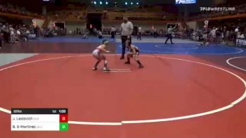 62 lbs Quarterfinal - James Laslovich, Summit Wrestling Club vs Bronx Shanley-Martinez, Duran Elite