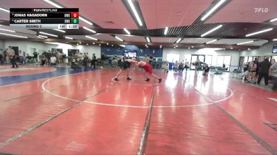 215 lbs Round 2 - Jonas Hagadorn, Bulldog Wrestling Club vs Carter Smith, Suples Wrestling Club