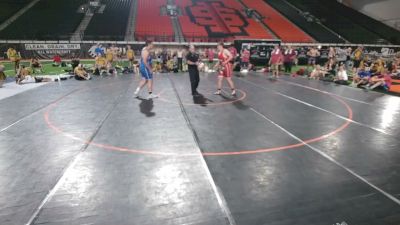 285 lbs Jace Lummus, Alaska 1 HS Boys vs David Finch, Oregon 1 HS Boys