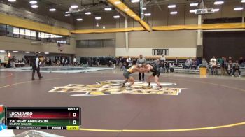 141 lbs Champ. Round 1 - Lucas Sabo, Delaware Valley vs Zachery Anderson, Baldwin Wallace