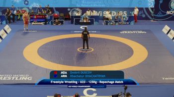 125 kg Repechage #2 - Dmitrii Duscov, Moldova vs Khachatur Khachatryan, Armenia