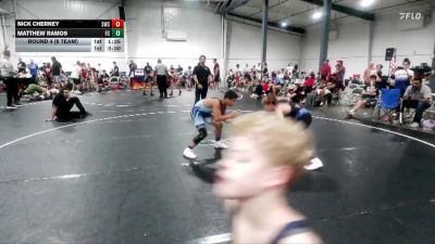 108 lbs Round 4 (6 Team) - Nick Cherney, Storm Wrestling Center vs Matthew Ramos, Funky Crayons